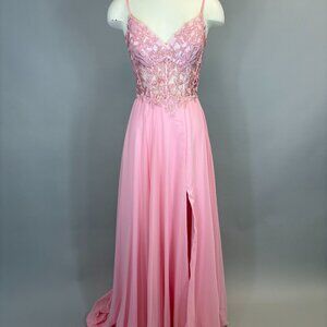 Dave & Johnny 10364 Dress Pink size 4 NWT
